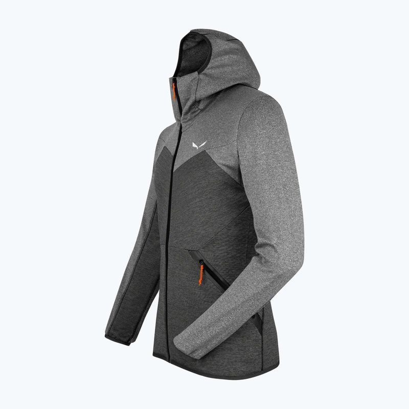 Salewa мъжки поларен суитшърт Puez Melange PL FZ Hoody сив 00-0000027386 4