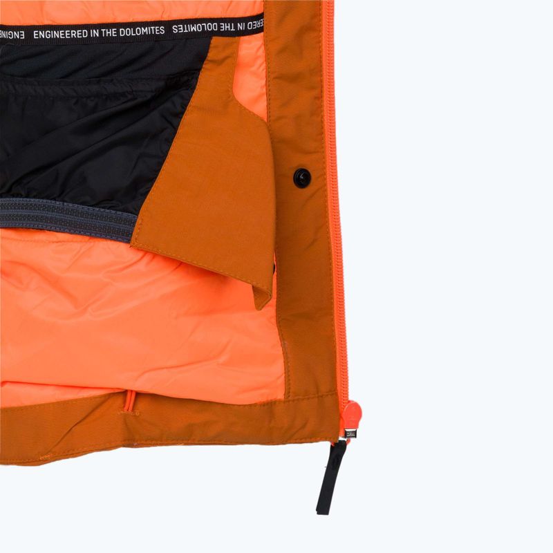Детско ски яке Salewa Sella PTX/TWR есенно/флуорово оранжево 9