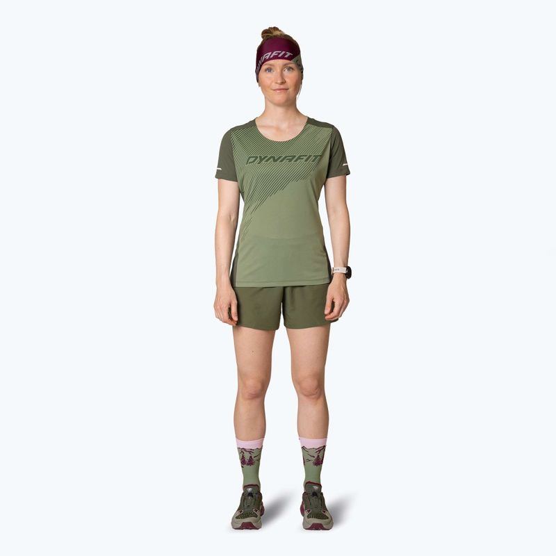 Дамска тениска за бягане DYNAFIT Alpine 2 Tee sage 2
