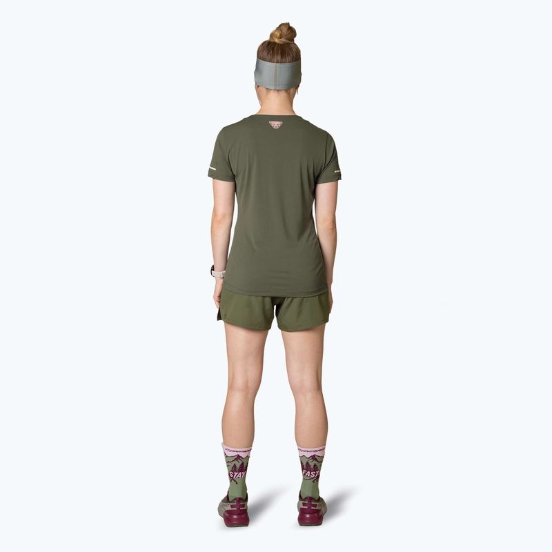 Дамска тениска за бягане DYNAFIT Alpine 2 Tee sage 3