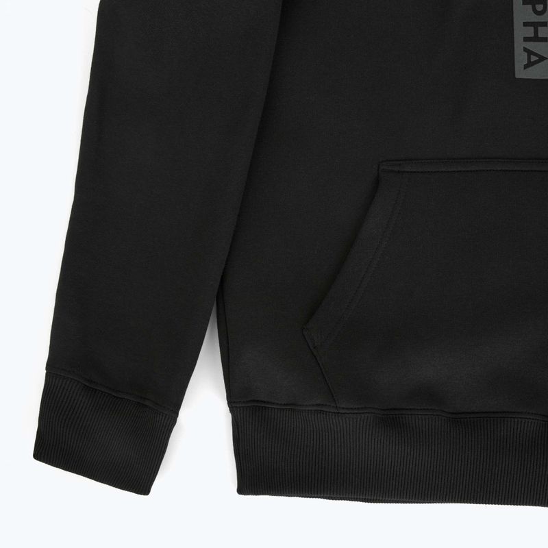 Alpha Industries Puff Print Hoodie black - мъжки 9
