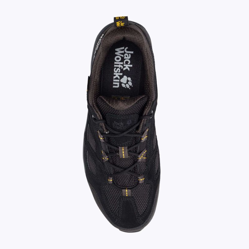 Jack Wolfskin мъжки ботуши за трекинг Vojo 3 Texapore Low black/burly yellow xt 6