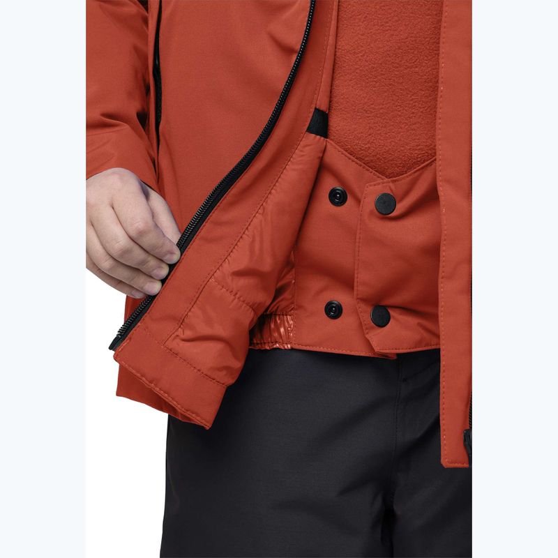 Детско пухено яке Jack Wolfskin Actamic 2L Ins coral orange 3