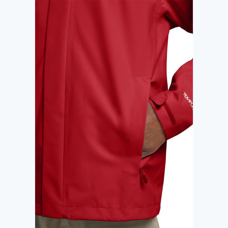 Мъжко яке за дъжд Jack Wolfskin Trailtime 2L adrenaline red 4
