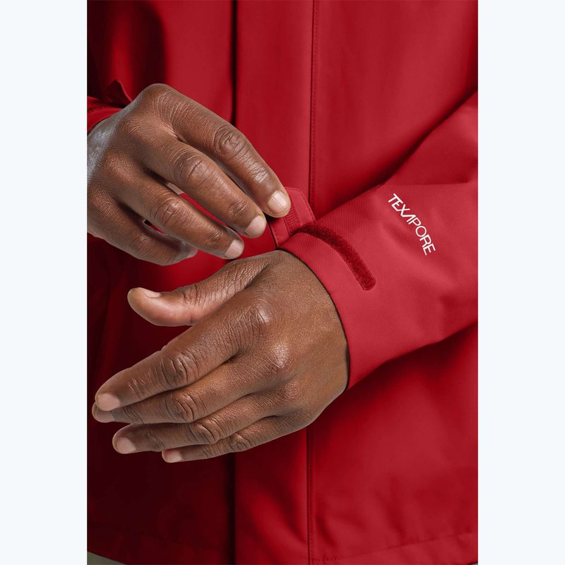 Мъжко яке за дъжд Jack Wolfskin Trailtime 2L adrenaline red 5