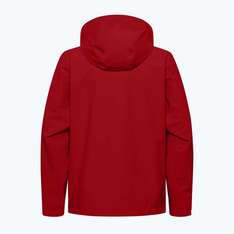 Мъжко яке за дъжд Jack Wolfskin Trailtime 2L adrenaline red 7
