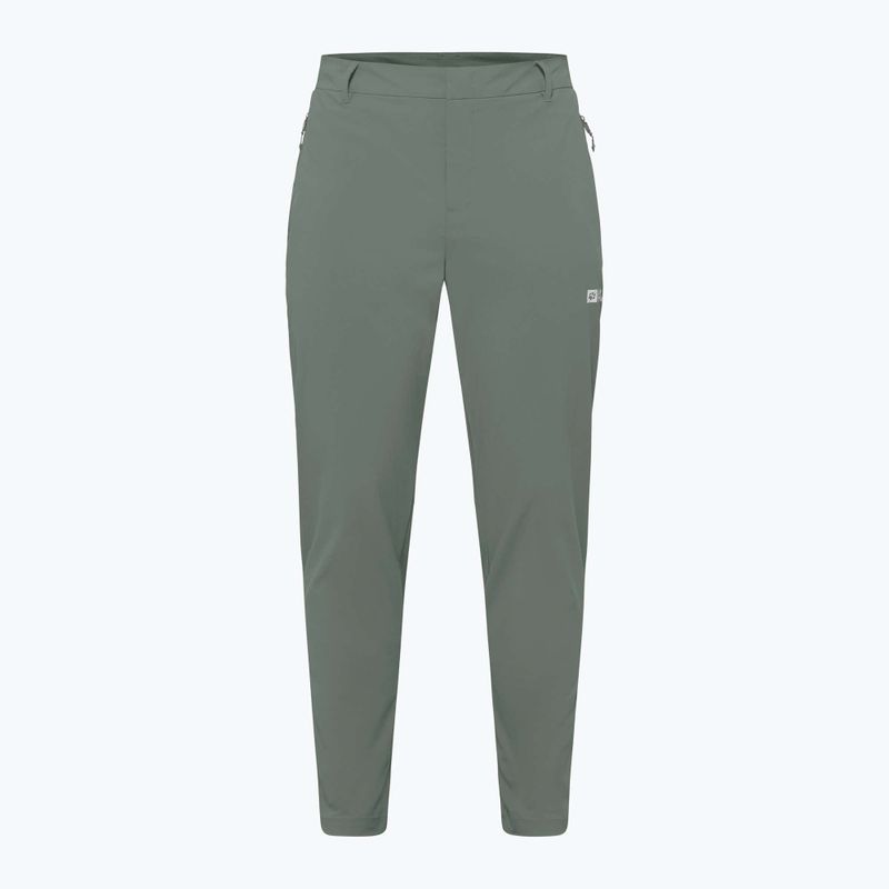 Мъжки панталони за трекинг Hikeout шистово зелено на Jack Wolfskin 7