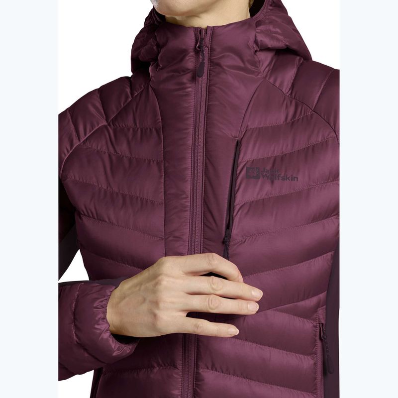 Дамско подплатено яке Jack Wolfskin Routeburn Pro Ins raisin 6