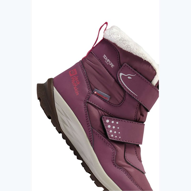 Детски обувки Jack Wolfskin Polar Bear-B Texapore Mid Vc raisin 8
