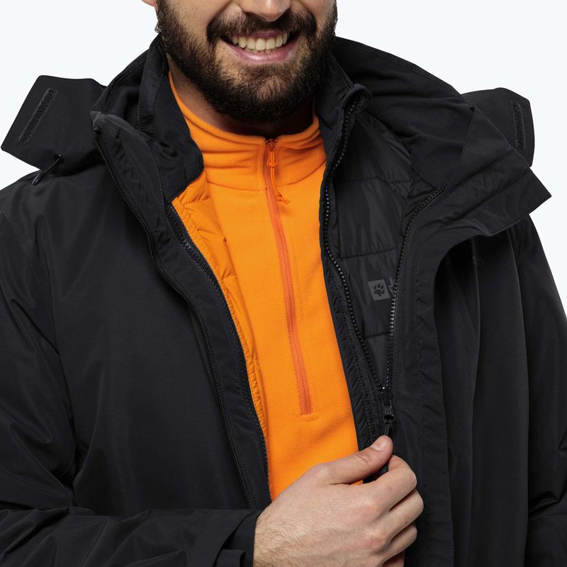 Jack Wolfskin мъжки туристически анцуг без ръкави Lapawa Ins black 3
