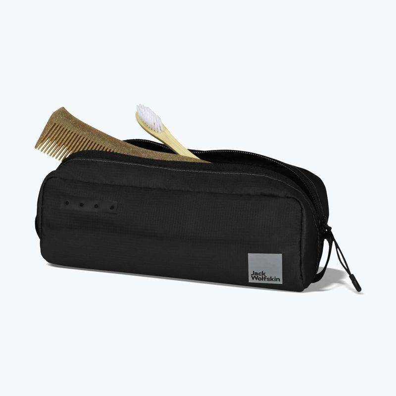 Туристически несесер Jack Wolfskin Wandermood Washbag Mini 1 l granite blacke 5