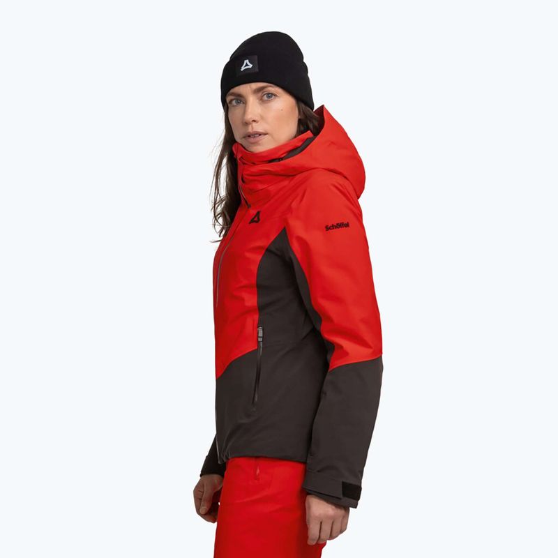 Дамско скиорско яке Schöffel Safuna scarlet red 3