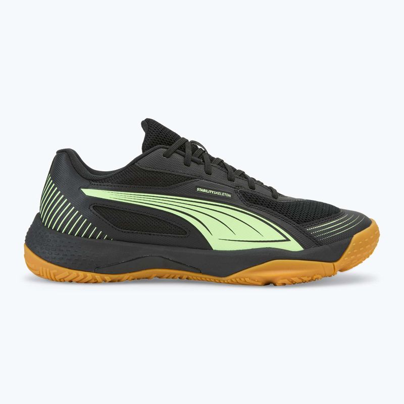 Спортни обувки за зала PUMA Solarflash III puma black/fizzy apple 2