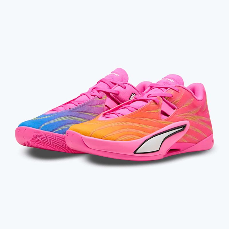Баскетболни обувки PUMA All-Pro NITRO 2 Elite poison pink/ultra blue/lime squeeze 10