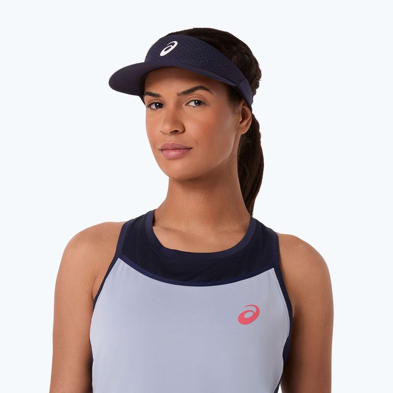 Дамска тениска за тенис ASICS Match Tank W grey/blue 6