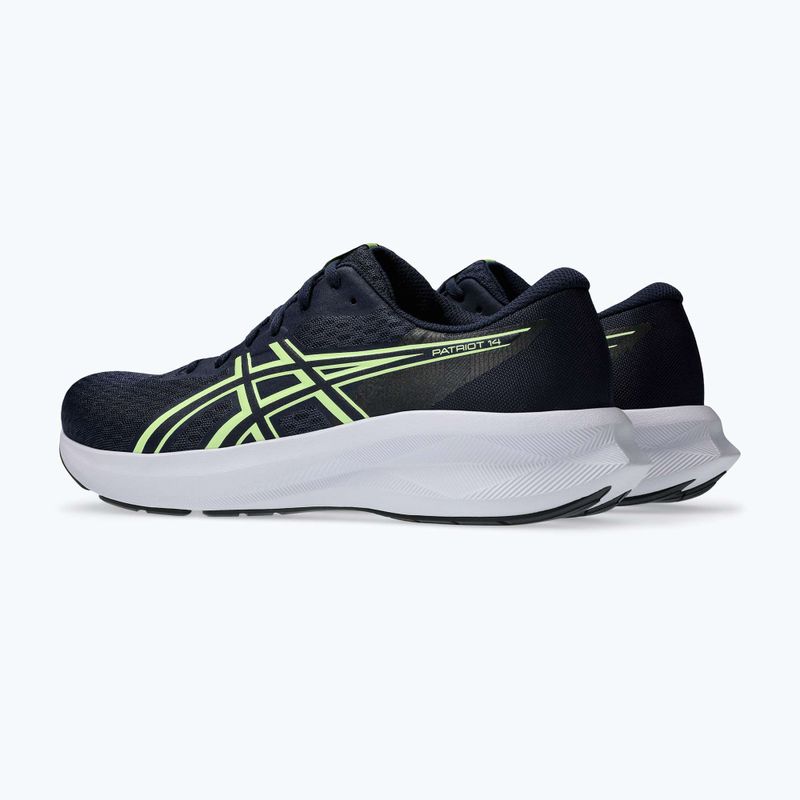 Мъжки обувки за бягане ASICS Patriot 14 midnight/illuminate yellow 10