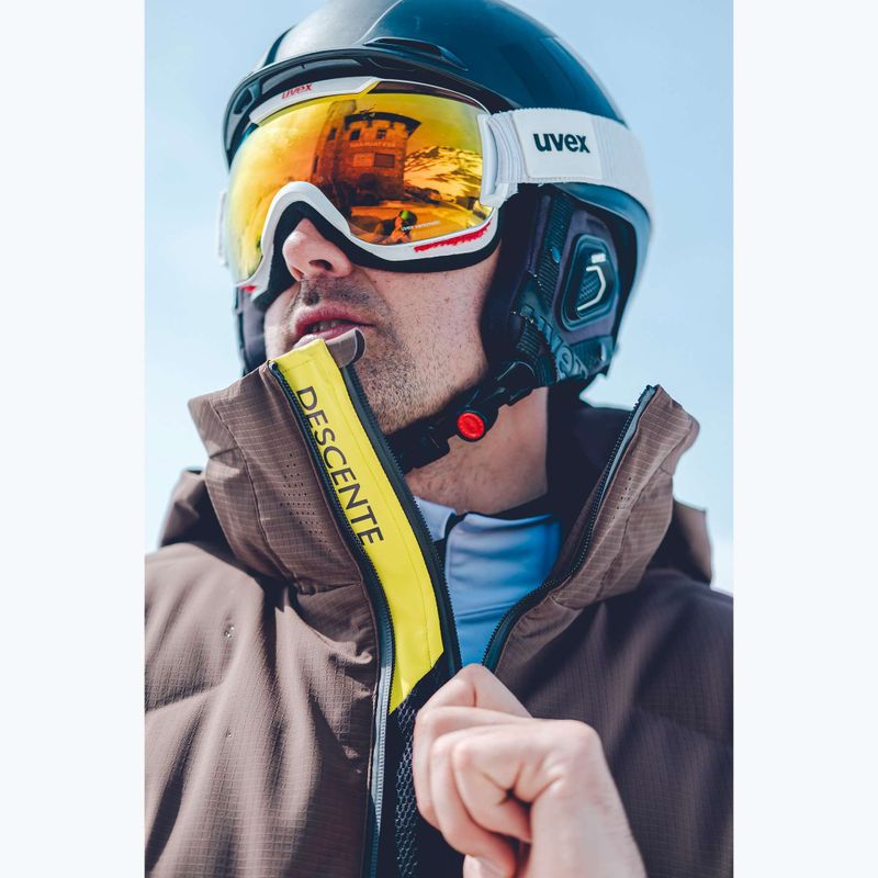 Мъжко скиорско яке Descente Hybrid Rip Down giant yellow 13