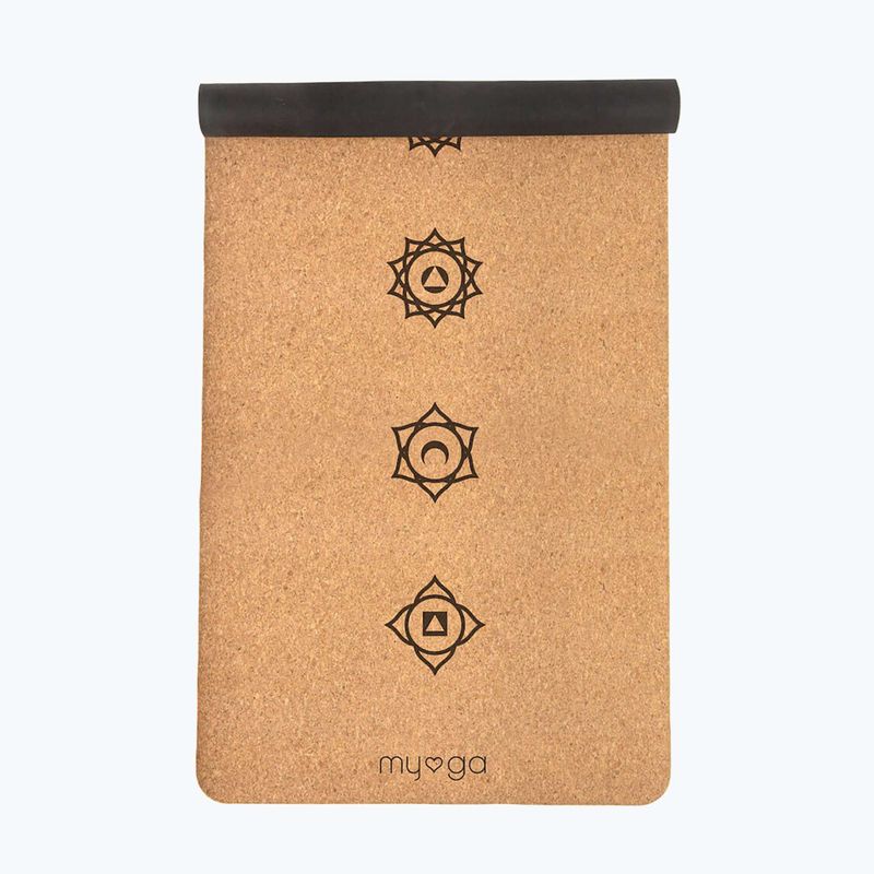 Постелка за йога Myga Chakra XL 6 mm brown 2