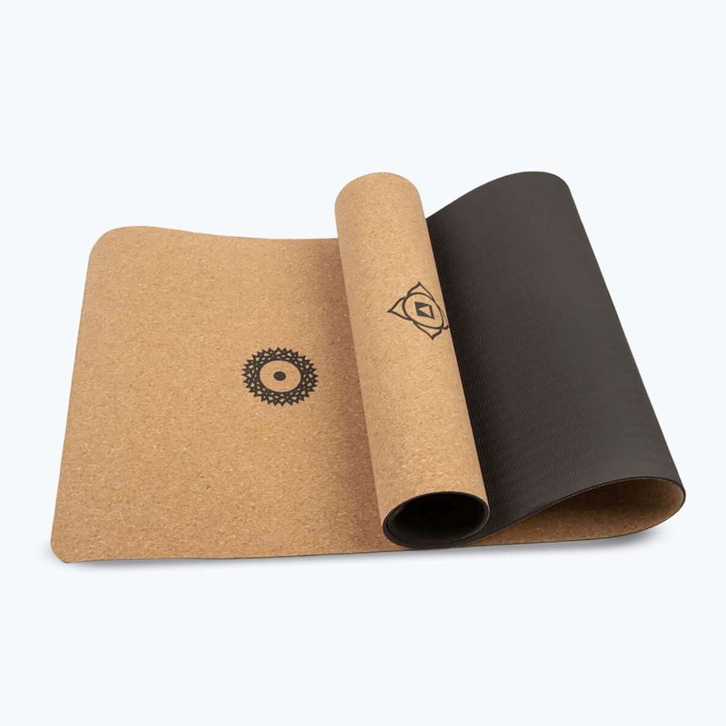 Постелка за йога Myga Chakra XL 6 mm brown 3