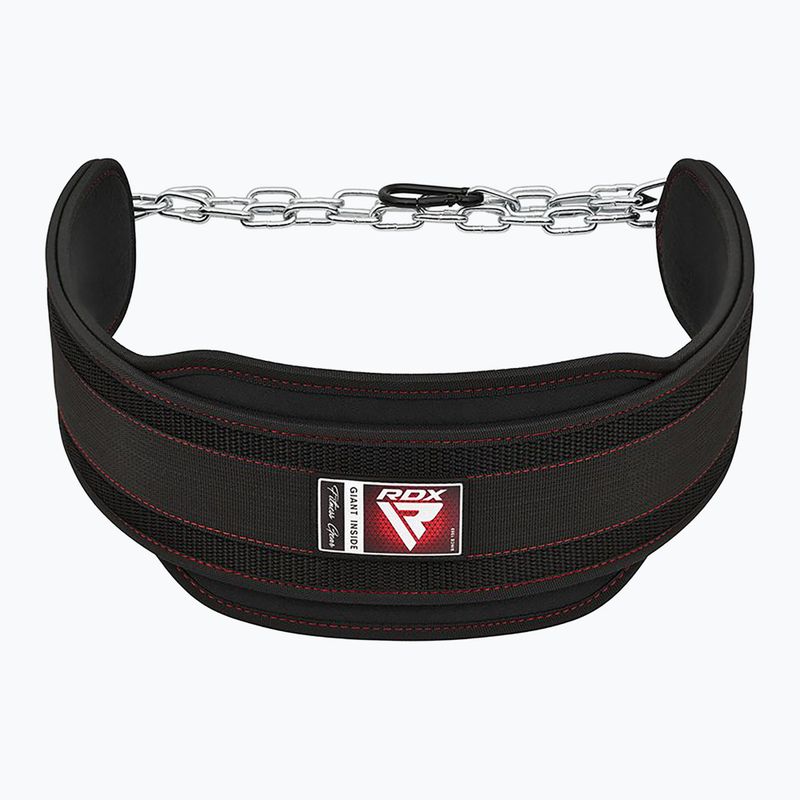 RDX Pro Dipping Belt 2 Layer black WDB-T7B колан за вдигане на тежести 2