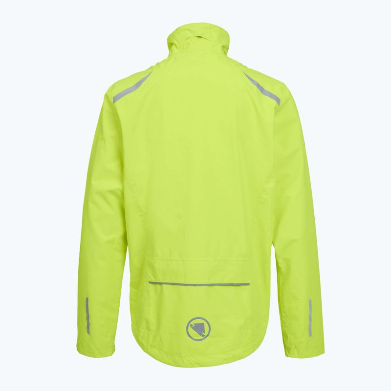 Мъжко яке за колоездене Endura Hummvee Waterproof hi-viz yellow 2