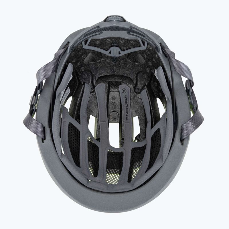 Каска за велосипед Endura Xtract hi-viz жълта 5