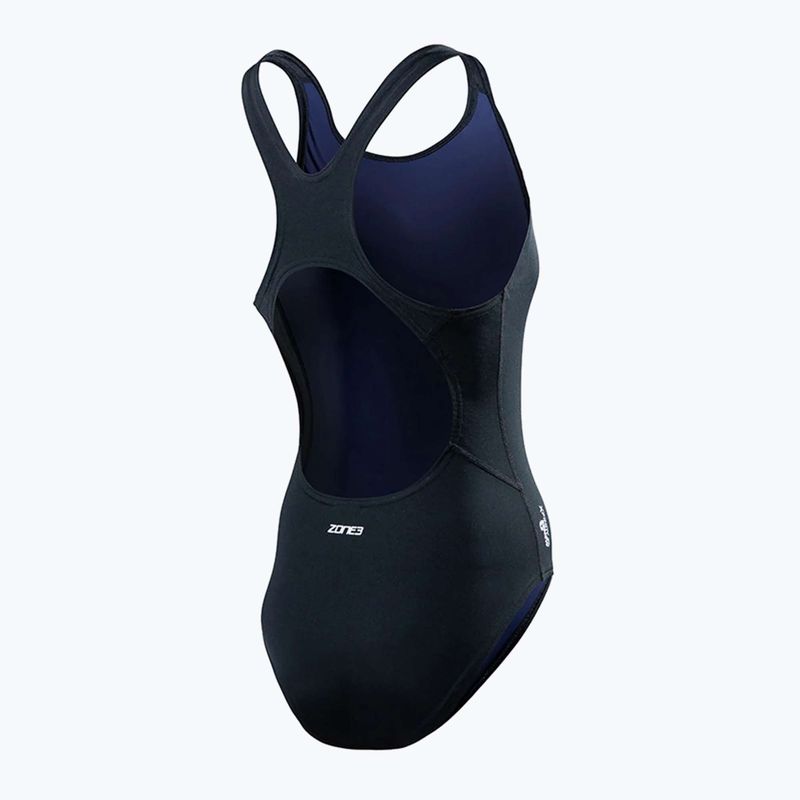 Дамски бански костюм от една част ZONE3 OWS Renew Classic black 5
