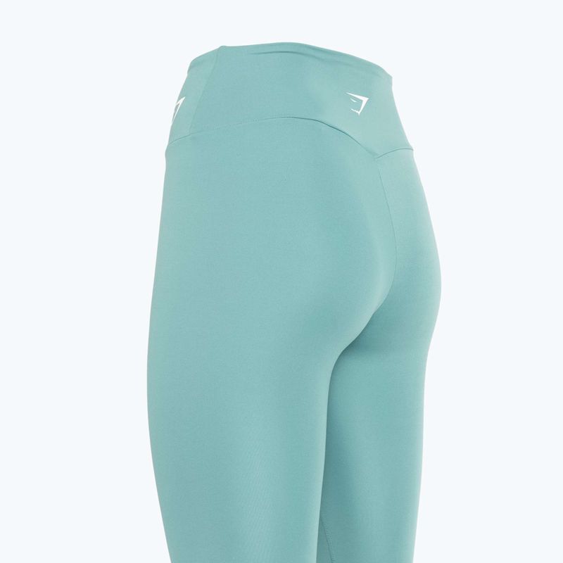 Дамски клин за тренировка Gymshark Training Cropped teal 4