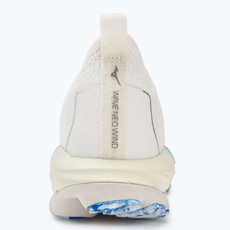 Дамски обувки за бягане Mizuno Wave Neo Wind бели/сребърни/мирно сини 6