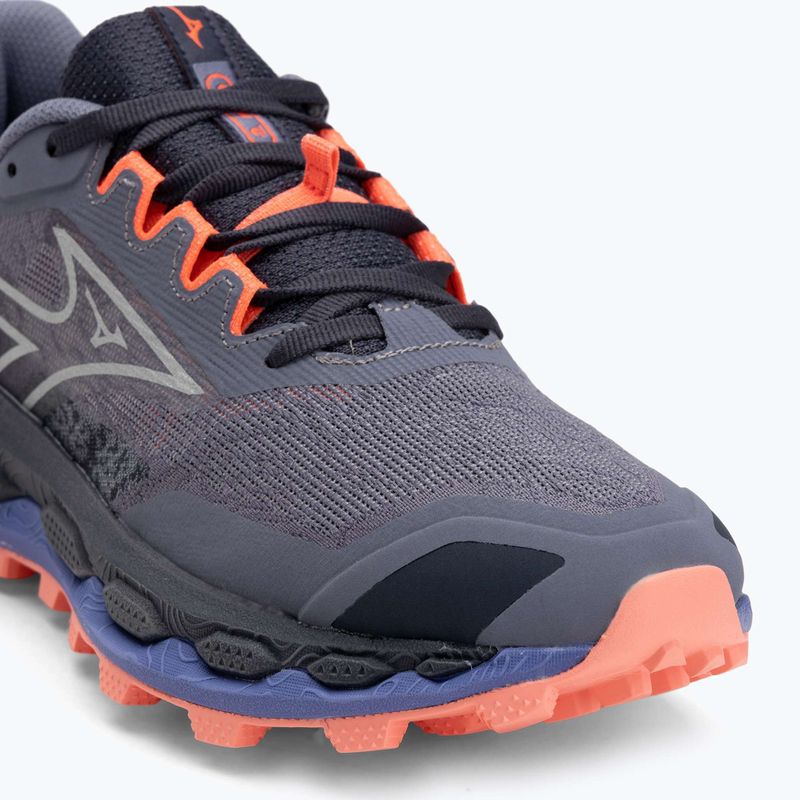 Дамски обувки за бягане Mizuno Wave Mujin 11 blue granite/silver/striking coral 7