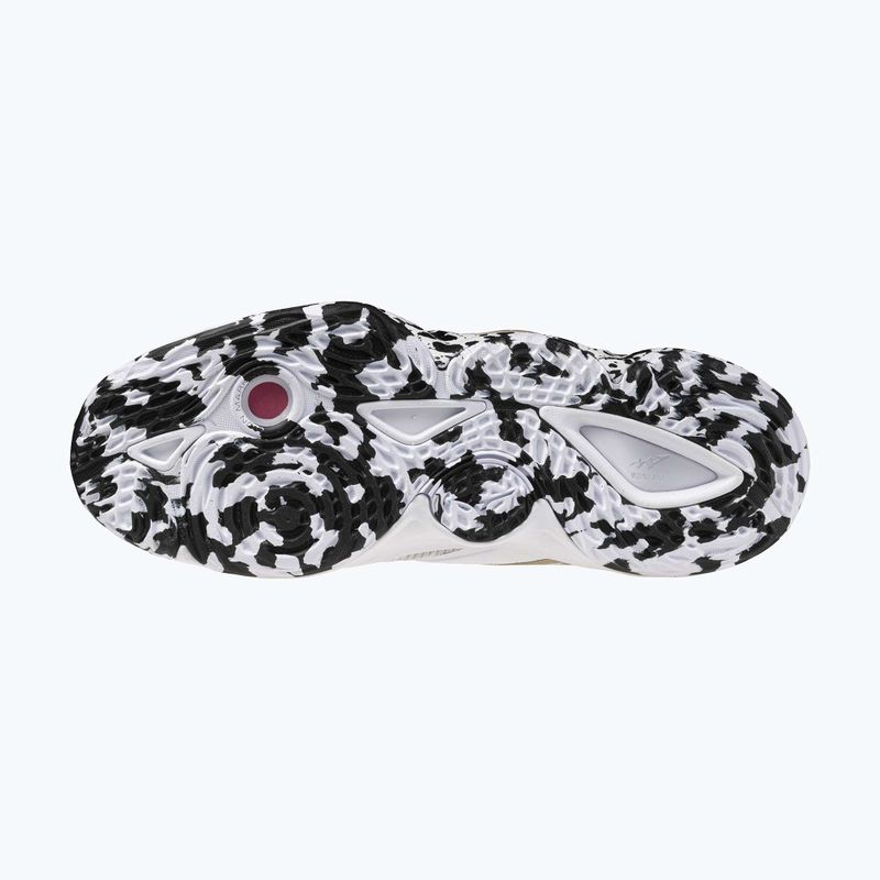 Обувки за волейбол Mizuno Wave Momentum Elite Mid white/black/ge gold 11
