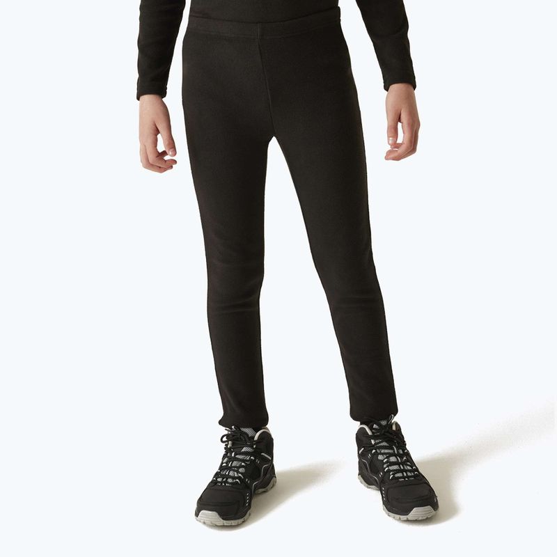 Детски термоактивни панталони REGATTA Thermal Baselayer black 3