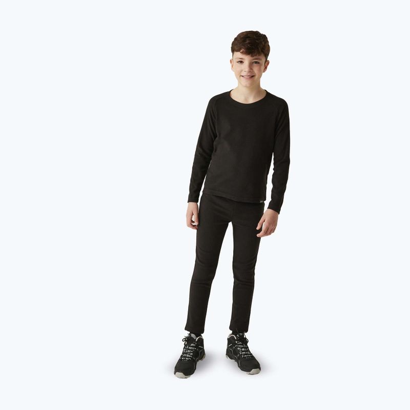 Детски термоактивни панталони REGATTA Thermal Baselayer black 4