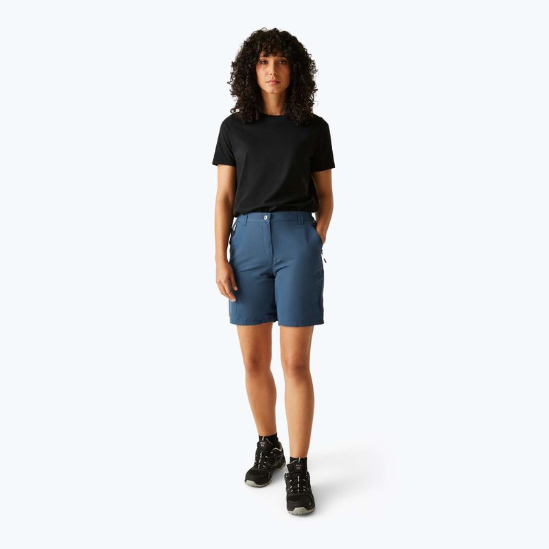Дамски шорти за трекинг REGATTA Chaska III dark denim 2