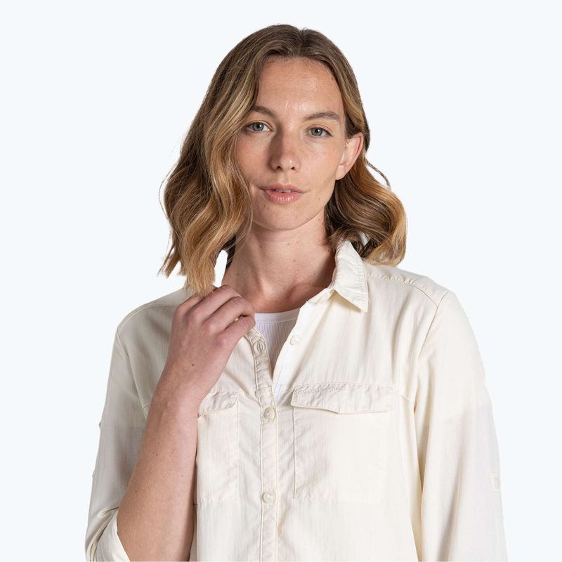 Дамска риза за трекинг Craghoppers NosiLife Adventure Long Sleeved Shirt III sea salt 4
