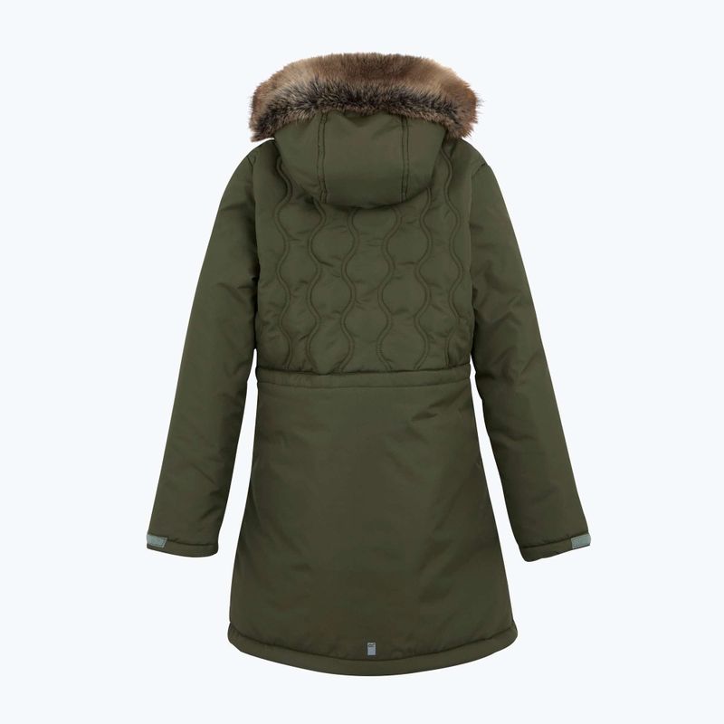 Детско ватирано яке Regatta Fabrizia II olive night  2