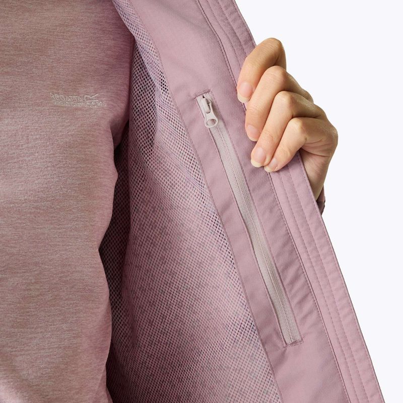 Дамско яке за дъжд REGATTA Hamara IV powder lilac 6