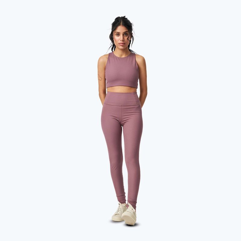 Тренировъчен клин за жени Girlfriend Collective Rib pewter 2