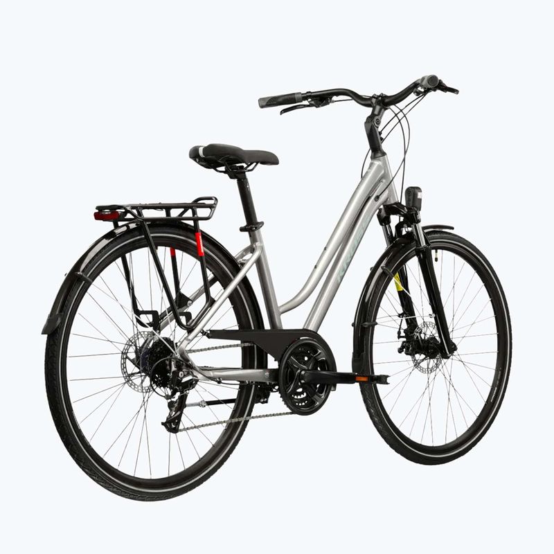 Дамски трекинг велосипед KROSS Trans 3.0 silver/grey/gloss 3