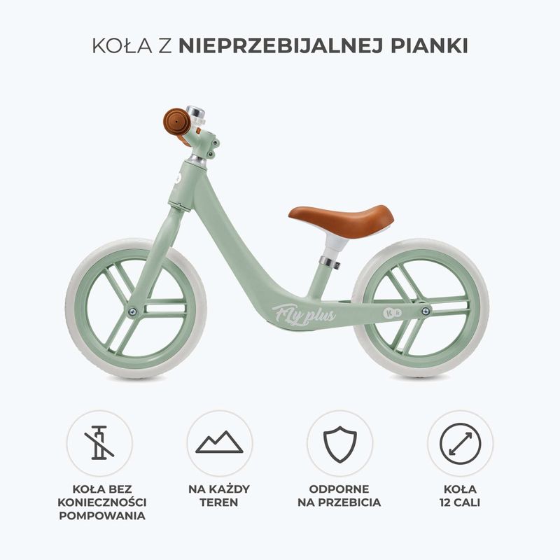 Детски велосипед за крос-кънтри Kinderkraft Fly Plus fresh mint 8