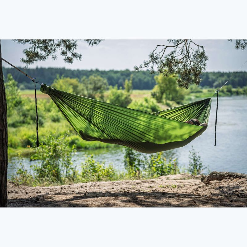 Туристически хамак Lesovik Bright treetop green 3