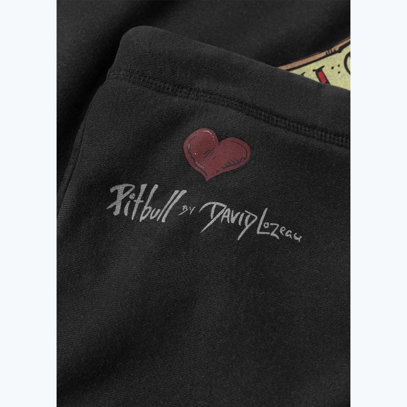 Дамски суитшърт Pitbull Thick & Thin Hooded dark graphite 8