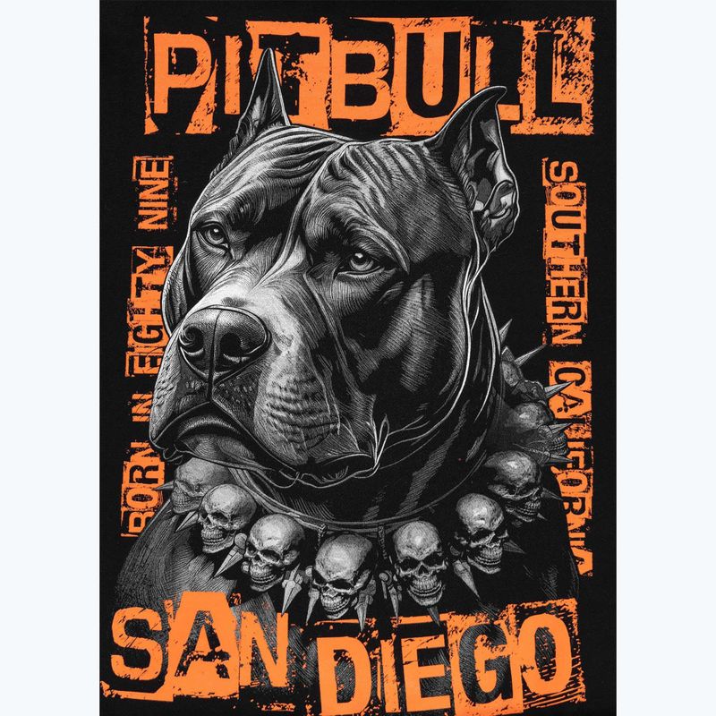 Мъжки суитшърт Pitbull Blacky Hooded black 7