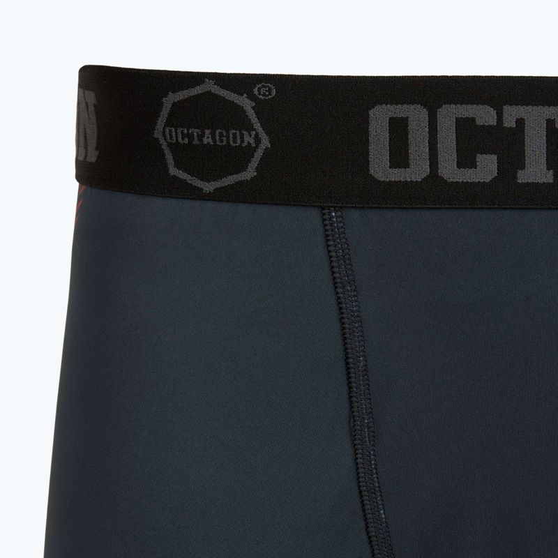 Мъжки тренировъчни шорти Octagon Legion Escape black/red 3