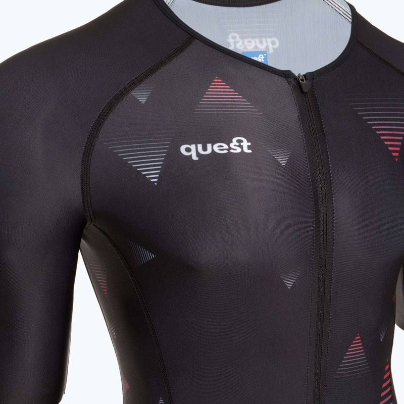 Мъжки костюм за триатлон Quest Aerofit Base black 3