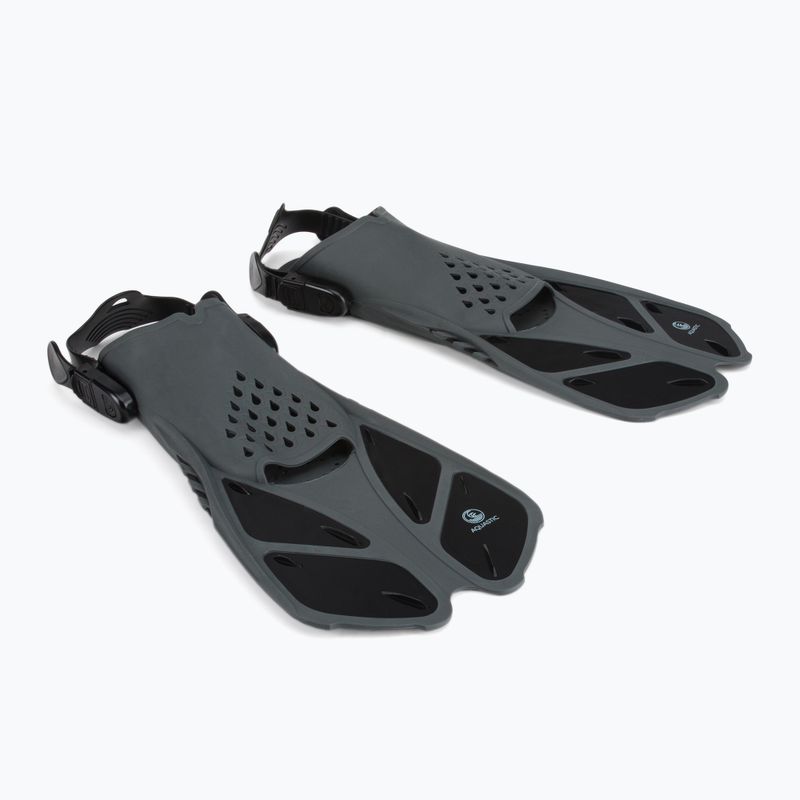 Комплект за гмуркане с шнорхел AQUASTIC SMFK-01LC черен 3