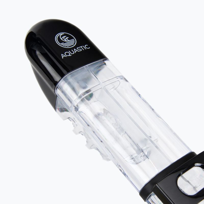 Комплект за гмуркане с шнорхел AQUASTIC SMFK-01LC черен 17