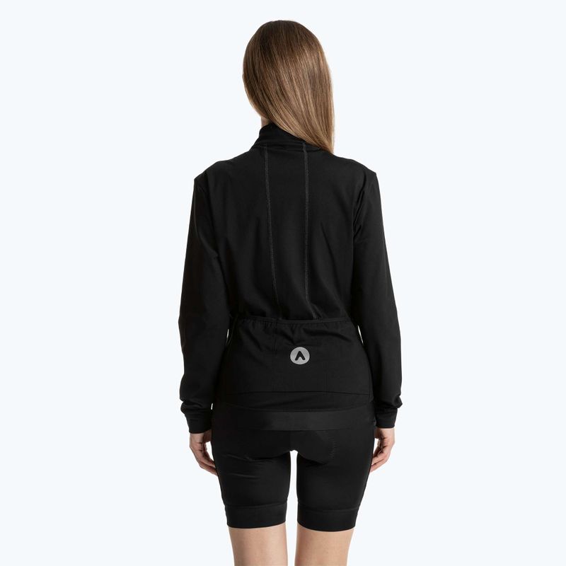 Дамски суитшърт за колоездене ATTABO FLEERO REF ватиран black 2