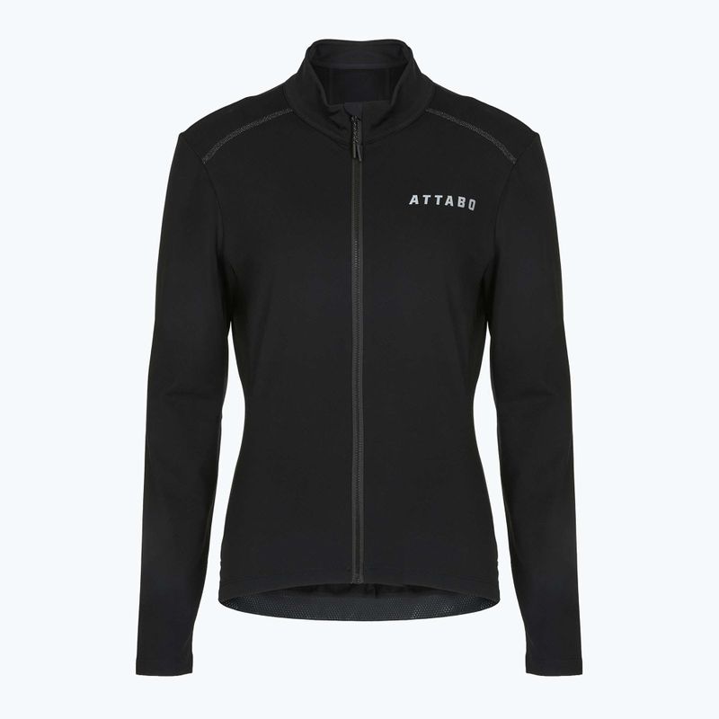 Дамски суитшърт за колоездене ATTABO FLEERO REF ватиран black 9