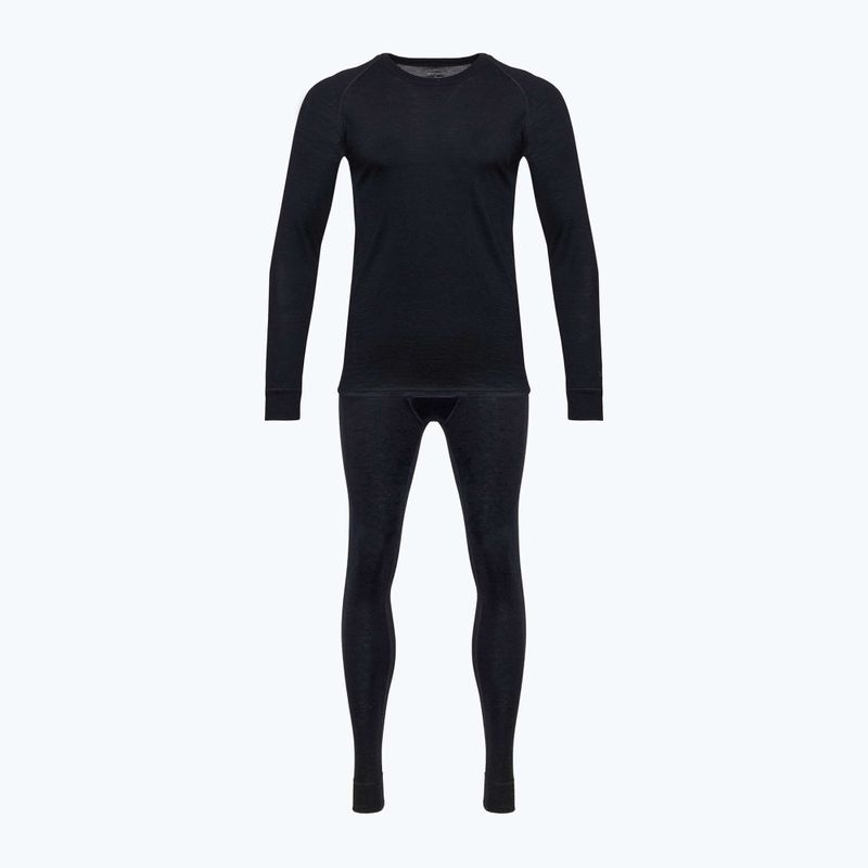 Мъжки комплект термобельо WOOLCANO Merino SET0540 black 10